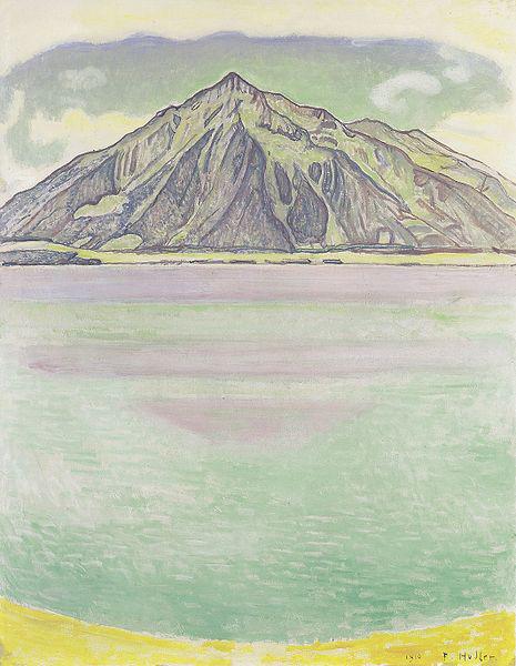 Ferdinand Hodler Thunersee mit Niesen Germany oil painting art